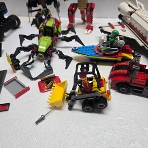 Large LEGO & Building Toy Lot - Star Wars, Ninjago, City Space Shuttle & More!